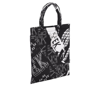 Сумка молодежная шоппер Erich Krause "Black Logo" 32*40см 57078