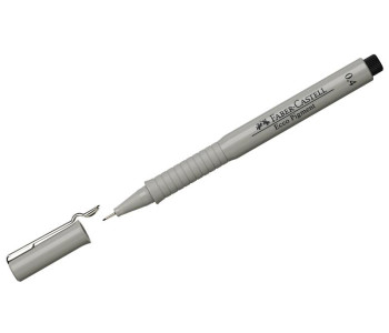 Линер  0,4мм черн. Faber-Castell "Ecco Pigment"  166499