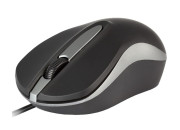 Мышь Smartbuy ONE 329, USB, черный, серый, 2btn+Rolll SBM-329-KG провод