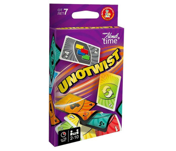 Игра настольная Десятое королевство "UnoTwist", картон, европодвес  5462