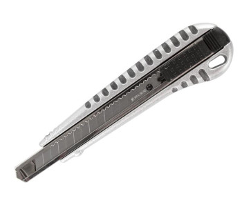 Нож канцелярский 9мм BRAUBERG "Metallic 236971