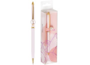 Ручка шариковая  MESHU "Pink jewel" синяя, 1,0мм MS_94048