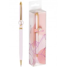 Ручка шариковая  MESHU "Pink jewel" синяя, 1,0мм MS_94048