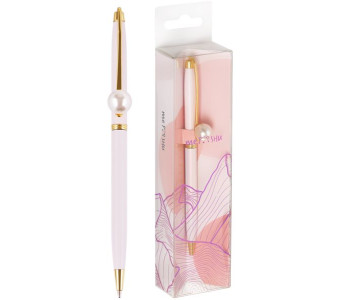 Ручка шариковая  MESHU "Pink jewel" синяя, 1,0мм MS_94048