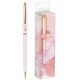 Ручка шариковая  MESHU "Pink jewel" синяя, 1,0мм MS_94048