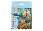 Фломастеры  12цв "Owls",  Koh-I-Noor 771012AB02KS