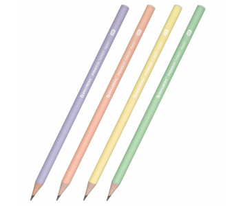 Карандаш чгр HB  "Pastel", PREMIUM TURKEY, 181559 Brauberg