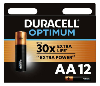 Батарейка Duracell  AA (LR6)  Optimum ЦЕНА ЗА ШТУКУ