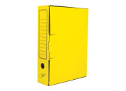 Папка архивная из микрогофрокартона OfficeSpace с завязками, 75мм, синий  225429 OfficeSpace