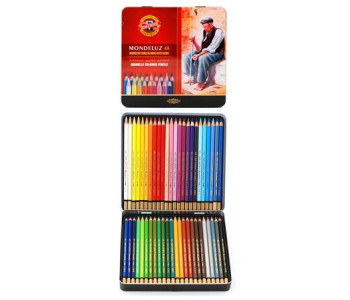 Карандаши цветн. 48шт аквар. жесть, MONDELUZ 3726 Koh-I-Noor