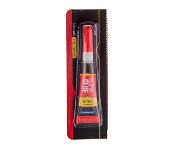 Клей "Super Glue" 3 г., лента 175901 Спейс
