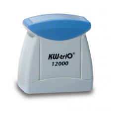 Штамп KW-trio 12009blue со стандартным словом КОНФИДЕНЦИАЛЬНО пластик цвет печати синий
