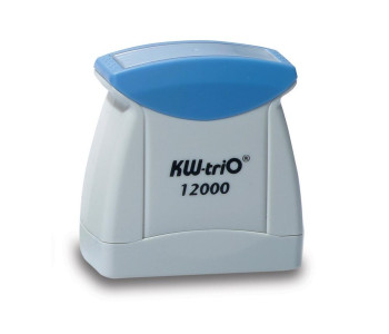 Штамп KW-trio 12010blue со стандартным словом ОРИГИНАЛ пластик цвет печати синий