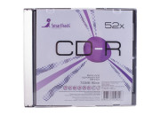 Диск CD-R 700Mb Smart Track 52x Slim ST000155