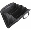 Папка-портфель пласт. BRAUBERG А4+ (375х305х60мм), 4 отделения, 2 кармана, черный, 225169