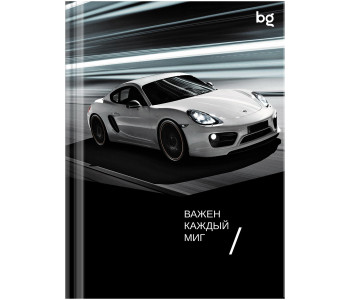 Бизнес-блокнот А6, 80л., BG "Гонки", ББ6т80_лг 62659 BG