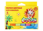 Мел цветной 06шт для асф. МАКМ06 Каляка-Маляка 106580