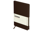 Ежедневник недатир. А5, 136л., кожзам, BG "Vienna. Dark brown", темно-коричн цв срез DuA5_61260