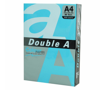 Бумага для ксер. А4 500л 80г/м DOUBLE A  интенсив, синяя, 31965