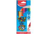 Карандаши цветн. 12шт Colorpeps 3-гр.ударопроч.гриф.карт.кор. 183212 Maped 12/180