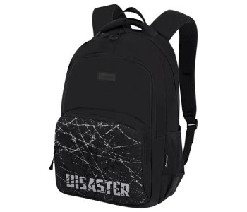 Рюкзак BRAUBERG CONCEPT универсальный, 2 отделения, светоотр. принт, Disaster, 45х30х18 см, 273848