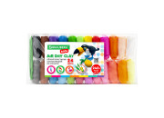 Легкий пластилин для лепки 24 цветов, 240г, 3 стека,  BRAUBERG KIDS, 106307