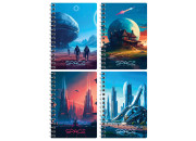 Книжка записная 80л А6 гр. "Future style" ЗК6гр80 12796 BG