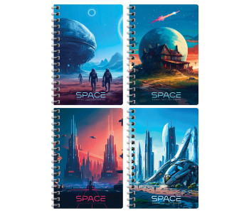 Книжка записная 80л А6 гр. "Future style" ЗК6гр80 12796 BG