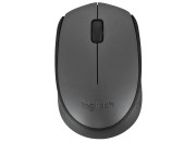 Мышь беспроводная LOGITECH M170, 2 кнопки + 1 колесо-кнопка, оптическая, черная 512000