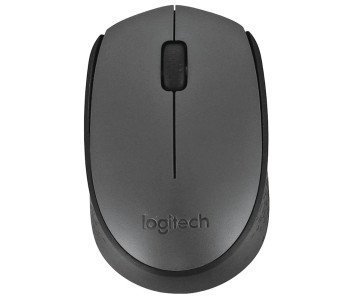 Мышь беспроводная LOGITECH M170, 2 кнопки + 1 колесо-кнопка, оптическая, черная 512000
