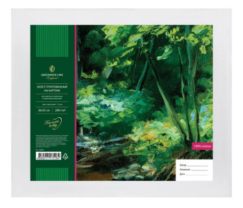 Холст на картоне, 30х35 см; 100% хлопок, 280г/м2, мелкое зерно CC_19518 Greenwich Line Холст на картоне, 30х35 см; 100% хлопок, 280г/м2, мелкое зерно CC_19518 Greenwich Line