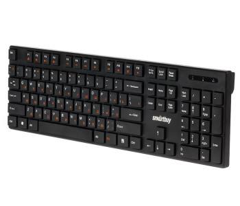 Клавиатура беспроводная Smartbuy ONE 238, мультимедийная, USB, черная SBK-238AG-K