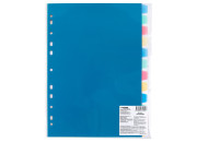 Разделитель цветовой А4 Expert Complete Classic, пластик, 12л EC270040206