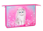 Папка для тетрадей 1 отделение, А4 "Little kitty", 340*245*40мм, пластик  PPA42023 Berlingo