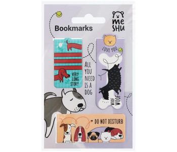 Закладки магнитные для книг, 3шт., MESHU "Best friend" MS_46728