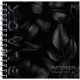 Скетчбук 40л., 170*170 BG "Black. Leaves", на гребне, soft tuch 120г/м Скв40гр_64602