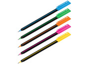 Ручка шарик 0.7 син. Luxor "Stick Soft Touch" синяя,  корпус ассорти 50шт/в уп 19700/50BX / 19700/12