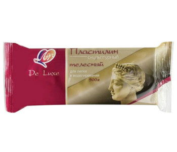 Пластилин 500гр. Скульптурный телесный  ЛУЧ "Люкс" 29С 1697-08