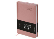 Ежедневник датир. 2027 А5 148х218мм GALANT Ritter, под кожу, красный, 118077