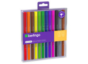 Фломастеры скетчинга "Brush&Fineliner", 12цв, кисть+линер. BP_00112 Berlingo