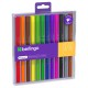 Фломастеры скетчинга "Brush&Fineliner", 12цв, кисть+линер. BP_00112 Berlingo