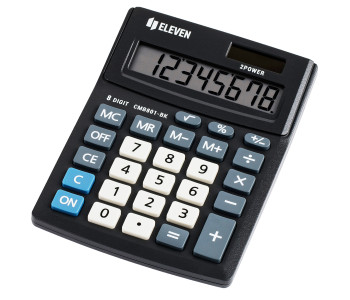 Калькулятор 8-разр. CMB801-BK Business Line CDB 102*137*31мм  Eleven
