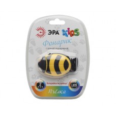 Фонарь ЭРА DA2-P Детский динамо "Пчёлка" , 2xLED, бл