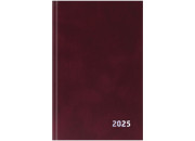 Ежедневник датир  2025г., А5, 168л., бумвинил, BG, бордовый ЕД5тБВ_59611