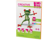 Бумага CREATIVE color (Креатив) А4, 80г/м, 50 л. неон оранжевая , БНpr-50ор 40402