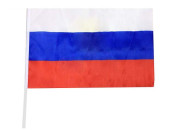 Флаг 30*45 со штоком ткань,пластик 550182 / 412818