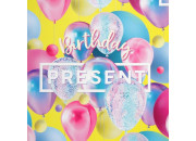 Бумага упаковочная глянцевая Birthday present, 50 × 70 см 6885210