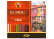 Пастель худож. 24цв мягкая (прямоугольная) Toison D'or 8584