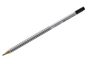 Карандаш чгр GRIP 2001 В с ластиком 117201 Faber-Castell