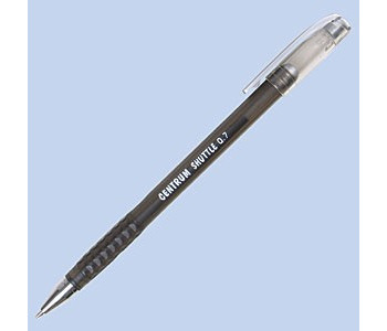 Ручка шарик. Shuttle  черн.мат.корп. 80366 Centrum